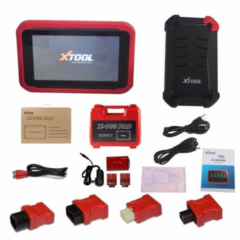 XTOOL X-100 PAD Tablet Key Programmer With EEPROM Adapter Support Special Functions