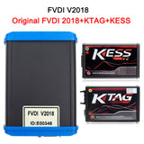Factory Outle FVDI 2018 ABRITES +KESS 5.017 Diagnostic Tool Cover All Functions Technical Support With 18 Softwares DHL Free