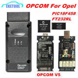 OPCOM V1.99 V5 OP COM V1.95 V1.78 V1.70 V1.65 V1.59 For Opel Diagnostic Tool PIC18F458&FTDI Chip NEC Relay OP-COM 120309A