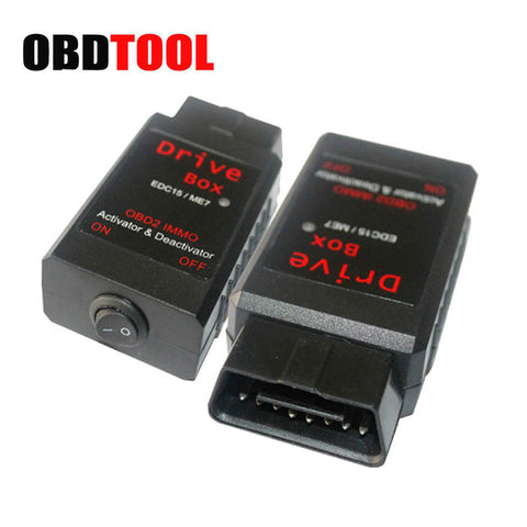 2pcs/lot VAG Drive Box OBD2 OBD2 IMMO Deactivator Activator EDC15/ME7 VAG IMMO Deactivator VAG Diagnostic Tool JC10