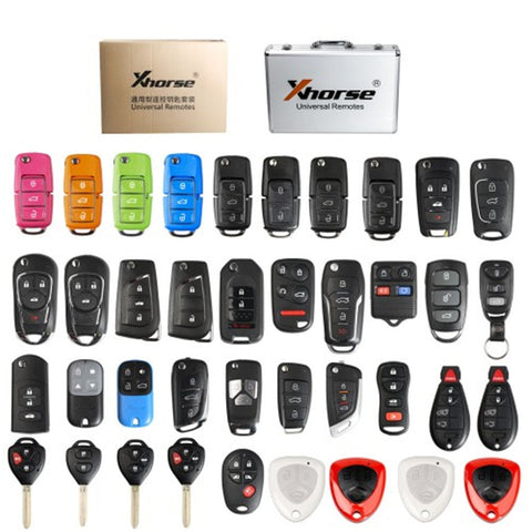 Xhorse Universal Remotes Include 39 Pcs Keys for VVDI2 or VVDI Key Tool Remote Control Maker