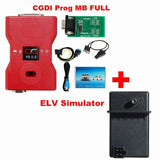 CGDI Prog MB For Benz Support All Key Lost Fastest Add Key With ELV Adapter&Simulator&AC Adapter&EIS ELV Original CGDI For Benz