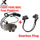 CGDI FEM BDC Module Testing Platform for BMW F20 F30 F35 X5 X6 I3 FEM/BDC TEST PLATFORM WORKS together with gearbox plug for BMW