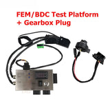 CGDI FEM BDC Module Testing Platform for BMW F20 F30 F35 X5 X6 I3 FEM/BDC TEST PLATFORM WORKS together with gearbox plug for BMW