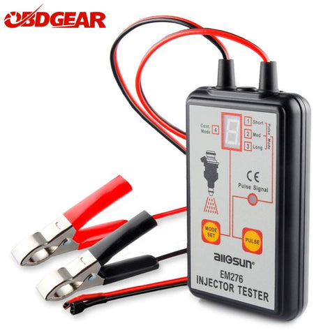 Original Fuel Injector Tester EM276 Fuel System Scan Tool Injector Analyzer Car Auto Diagnostic Repair Tools With 4 Pulse Modes