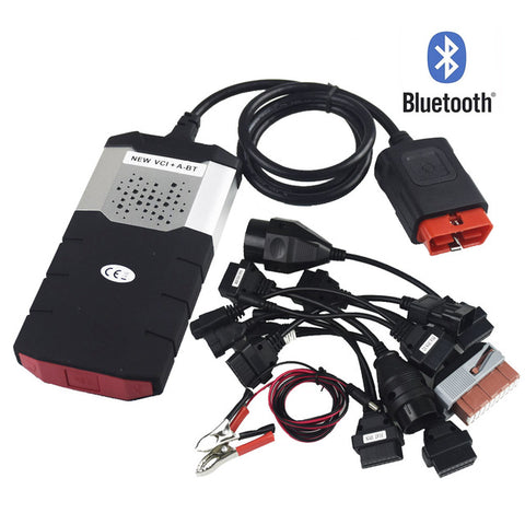 NEW VCI for Delphis vd ds150e cdp Tcs Cdp Pro Plus 2015R3 keygen OBD cars truck diagnostic 8pcs car cables adapter mulitidiag