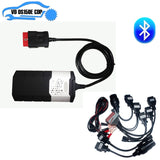 NEW VCI for Delphis vd ds150e cdp Tcs Cdp Pro Plus 2015R3 keygen OBD cars truck diagnostic 8pcs car cables adapter mulitidiag