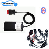 NEW VCI for Delphis vd ds150e cdp Tcs Cdp Pro Plus 2015R3 keygen OBD cars truck diagnostic 8pcs car cables adapter mulitidiag